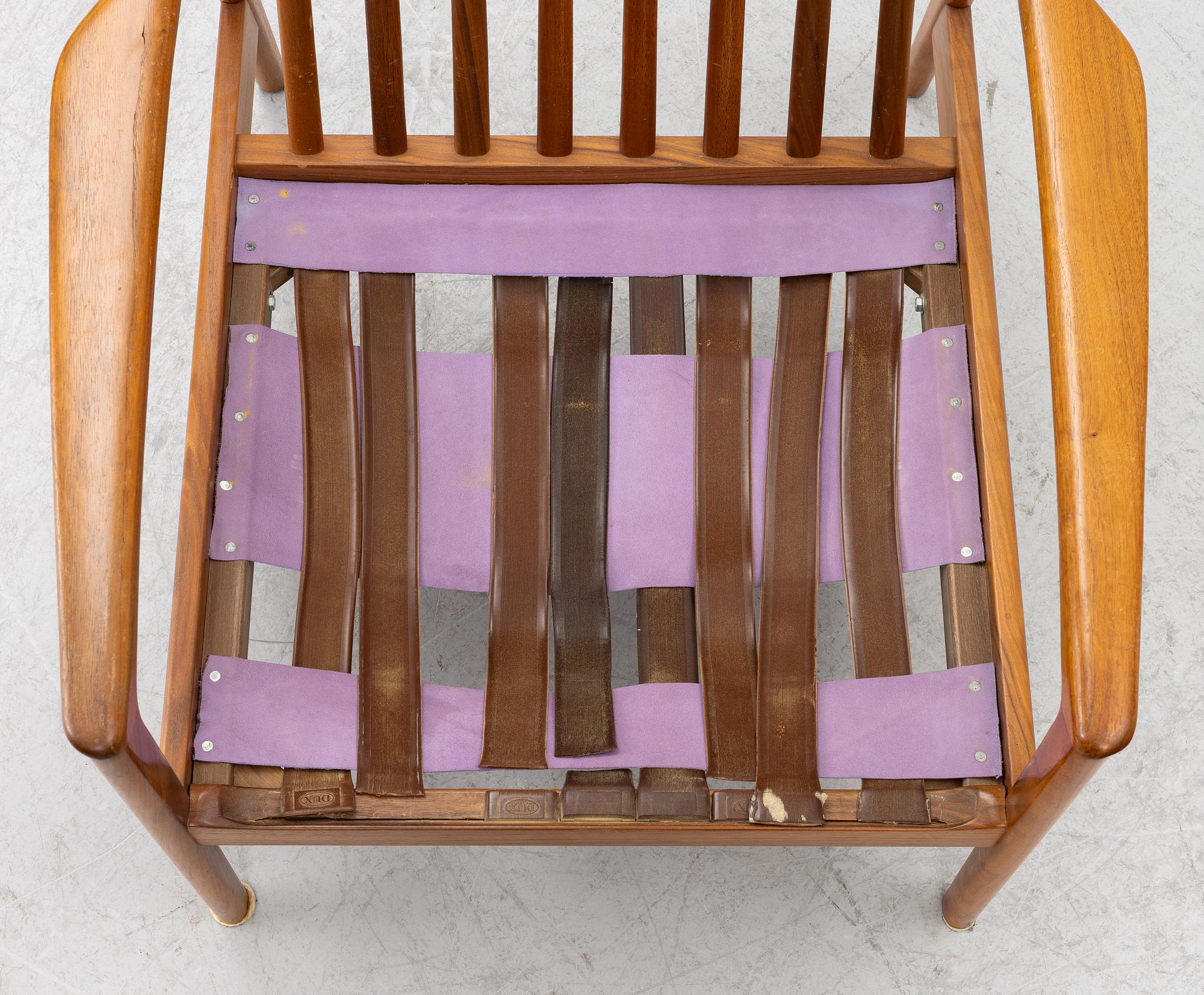 Folke Ohlsson, Armchair, "USA 75", Dux, 1960s.