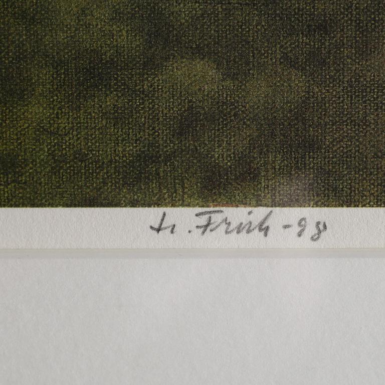 LENNART FRISK, gicléetryck, signerad och daterad 98, numrerad 119/200.