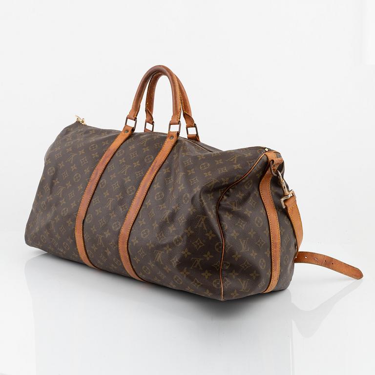 Louis Vuitton, A 'Keepall Bandouliere 55' weekendbag, vintage.