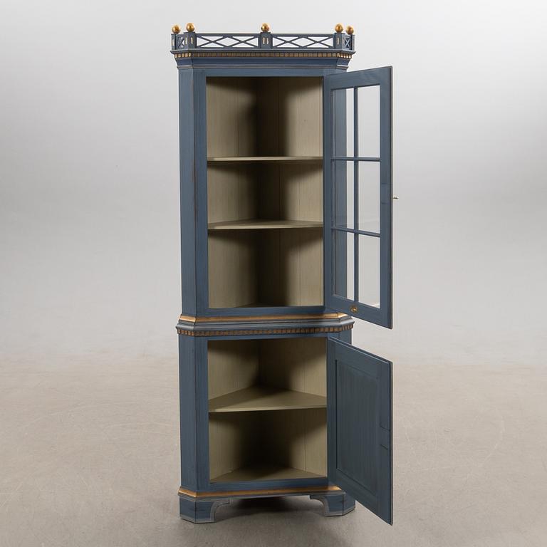 Corner cabinet, K.A. Roos, Helsingborg, second half of the 20th century.