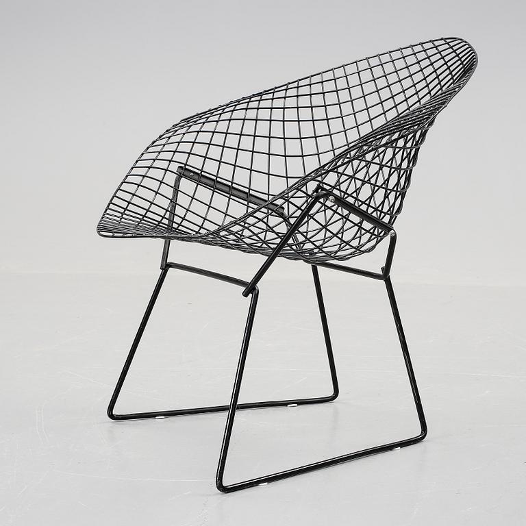 FÅTÖLJ, "Diamond Chair", Harry Bertoia, 1900-talets andra hälft.