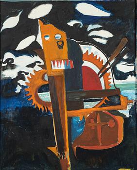 Sven X:et Erixson, oil on canvas, signed S. Erixson.