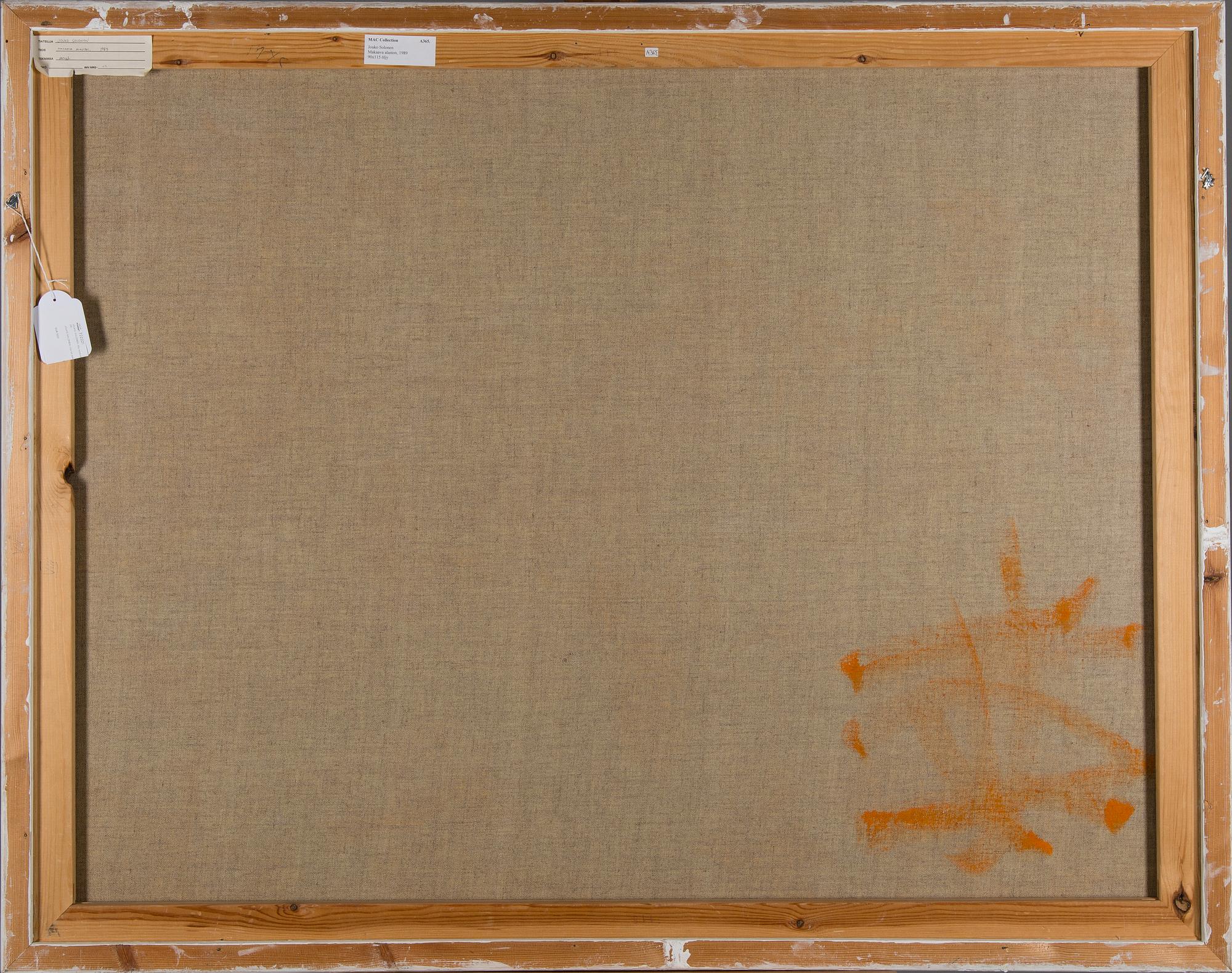 JOUKO SOLONEN, olja på duk.