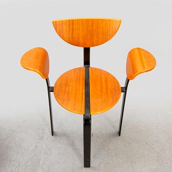 BKS, Denmark, armchairs, 4 pcs, 1960s-70s.
