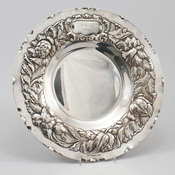 FAT, silver, barockstil, GAB, Stockholm, 1944, vikt 600 gram.