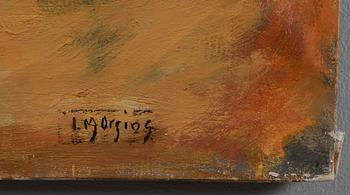 IVAR MORSING, oil on canvas, stamp signature.