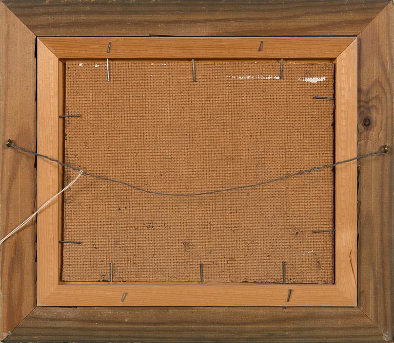 Unto Koistinen, oil on board, signed.