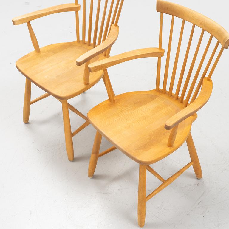 Carl Malmsten, Karmstolar, ett par, "Lilla Åland", Stolab 2002.