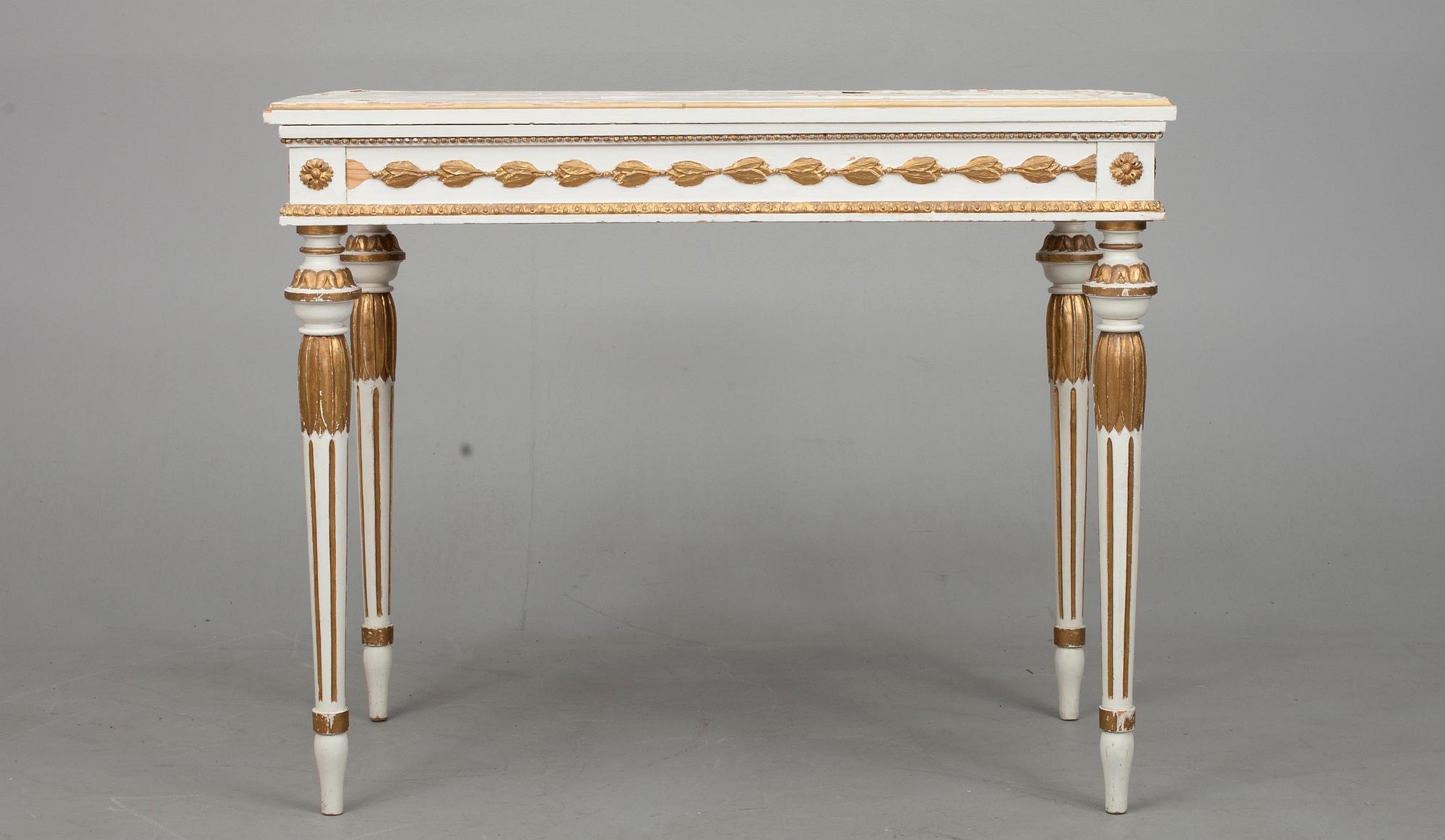 BORD, sengustaviansk stil, sekelskiftet 1800/1900-tal.