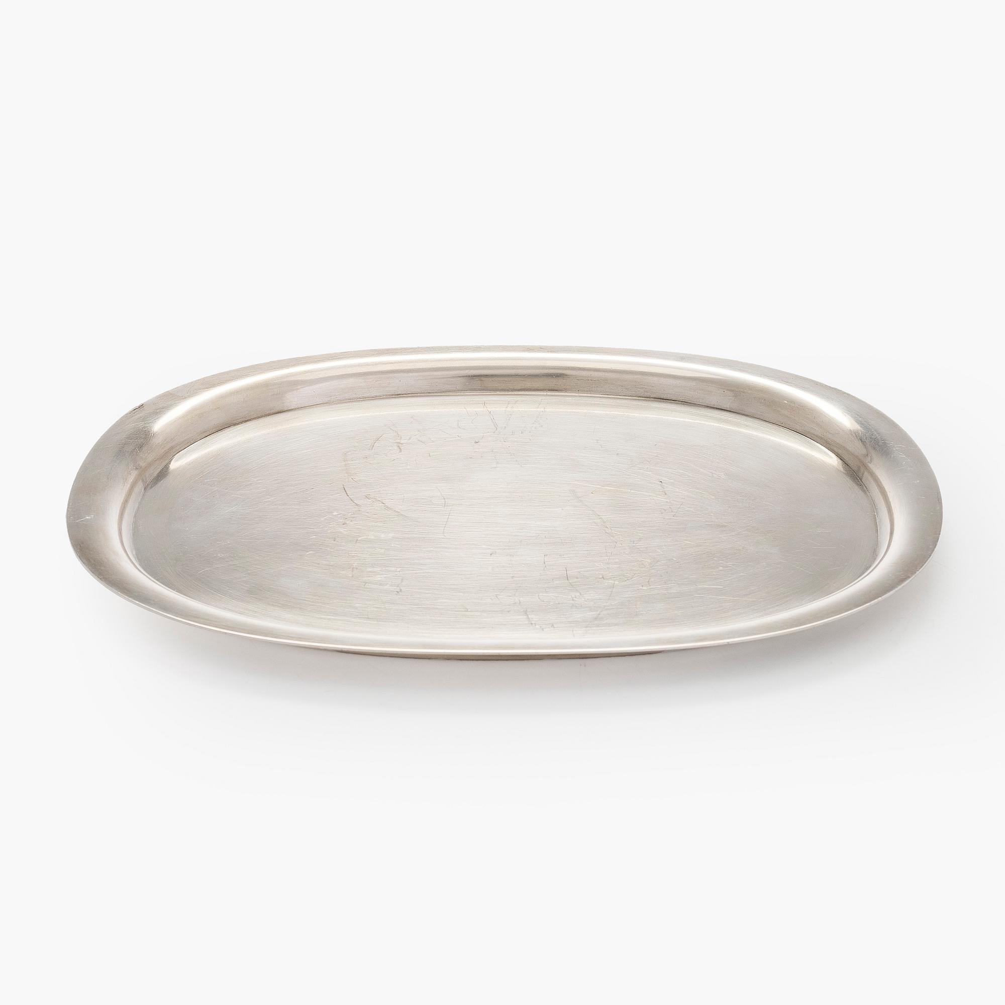 Piet Hein, Tarjotin, sterlinghopeaa, Georg Jensen, Tanska.