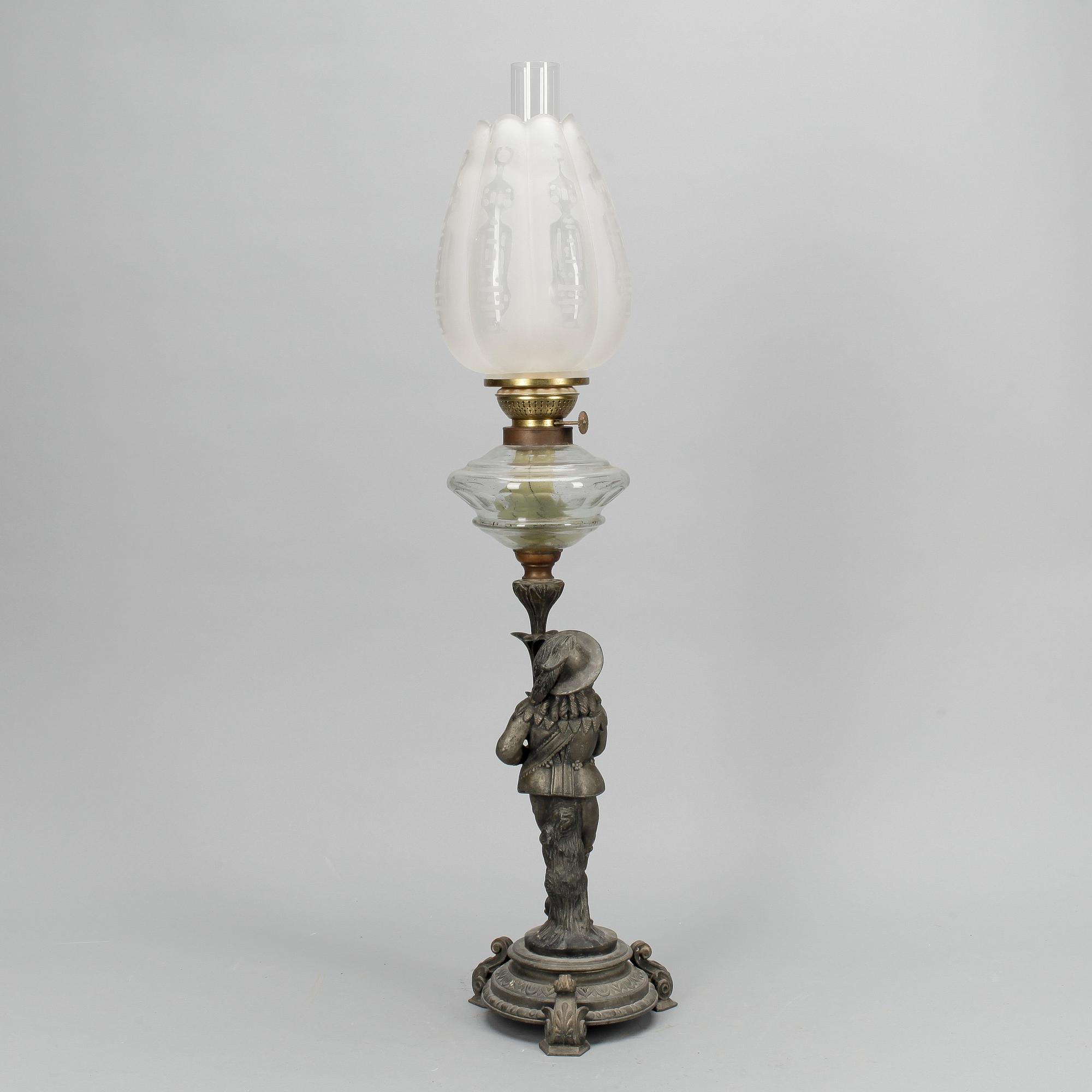 BORDSFOTOGENLAMPA, 1800-talets andra hälft.