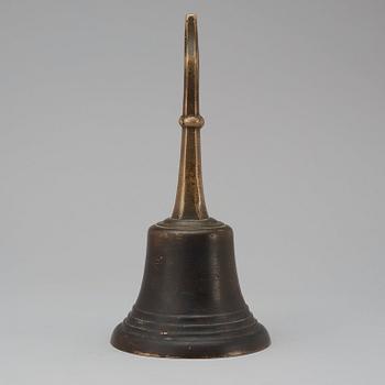 A 16th century, presumably Dutch, bronze bell.