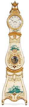 An early Gustavian long-case clock by N. Berg.