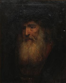 OKÄND KONSTNÄR, olja på duk, 1800-tal, ej signerad.