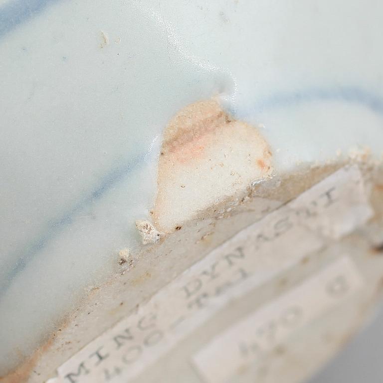 VAS, porslin, Kina, Ming, 1400-tal.