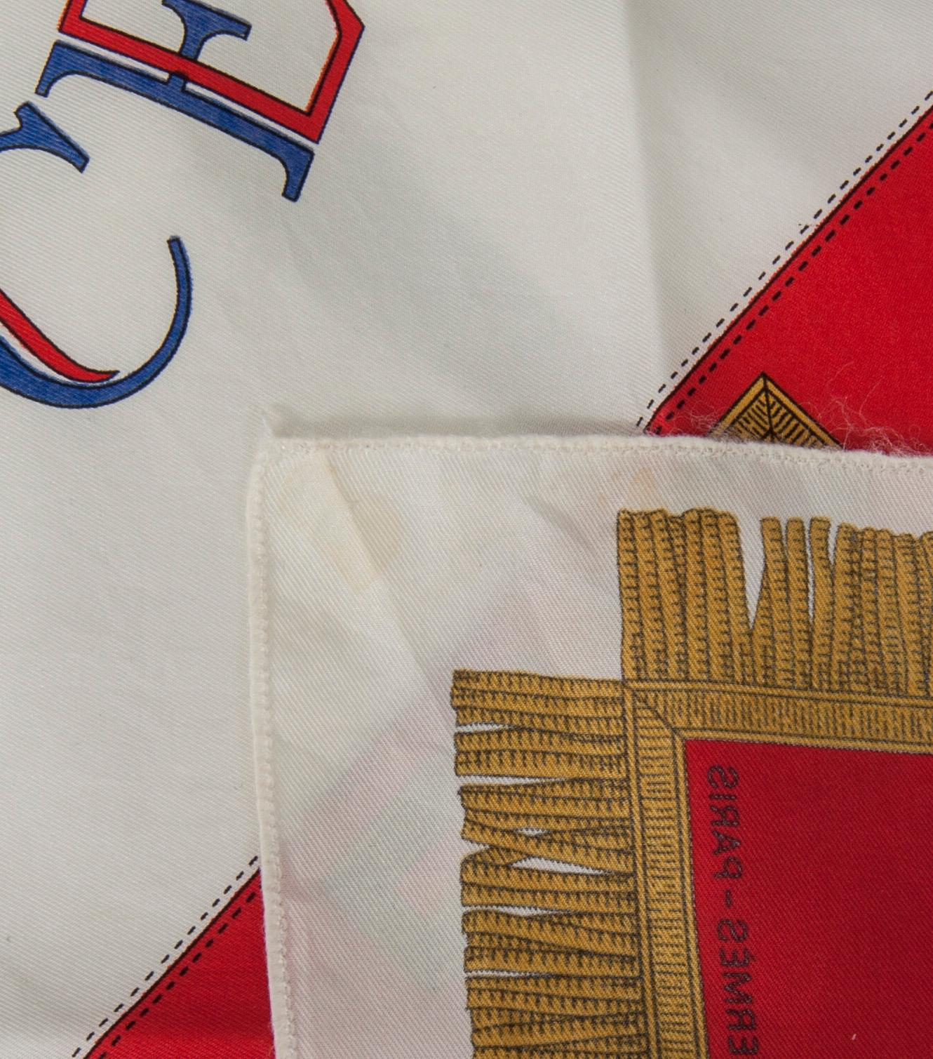 SCARF, "Vive La France", Hermès.