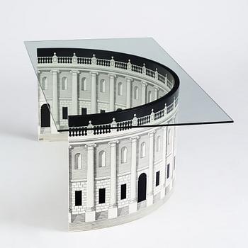 Piero Fornasetti, soffbord, "Architettura", Fornasetti, Milano, Italien 2008.