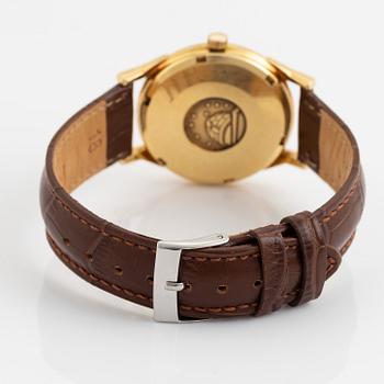 Omega, Constellation, Calendar, "Pie-Pan", armbandsur, 34,5 mm.