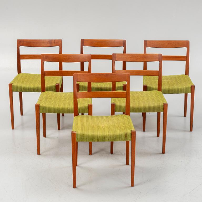 Nils Jonsson, chairs, 6 pcs, "Garmi", Troeds, mid-20th century.