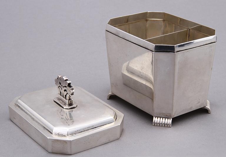 SKRIN, silver, W A Bolin, Stockholm, 1944. Ca 315 gr.