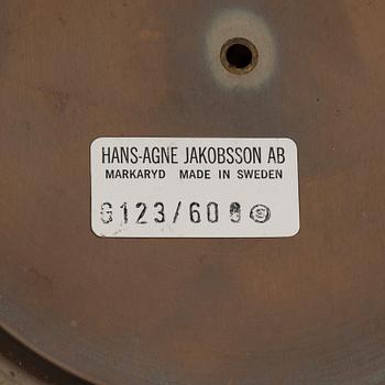 Hans-Agne Jakobsson, a model "G-123" floor lamp, Hans-Agne Jakobsson AB Markaryd, Sweden 1960-70s.