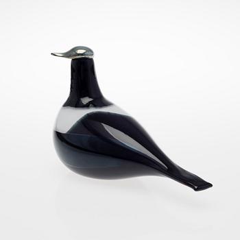 OIVA TOIKKA GLASS BIRD, signed O. Toikka Nuutajärvi.