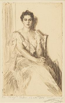 Anders Zorn, "Mrs Cleveland II”.