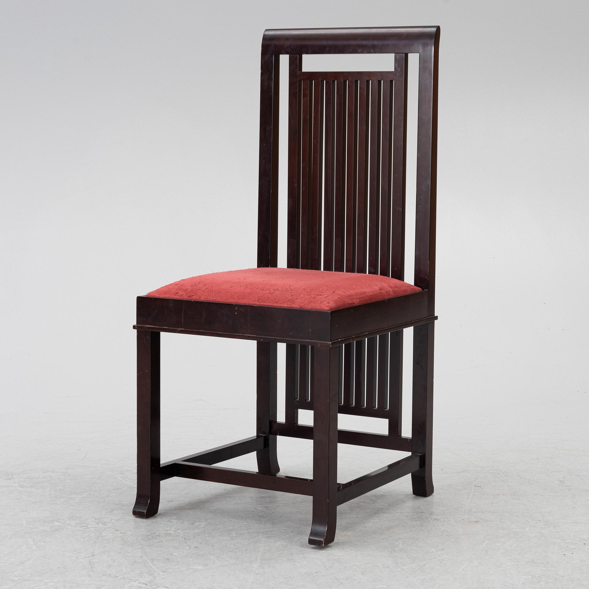Frank Lloyd Wright, stol, "Coonley 2", Cassina, 1992.