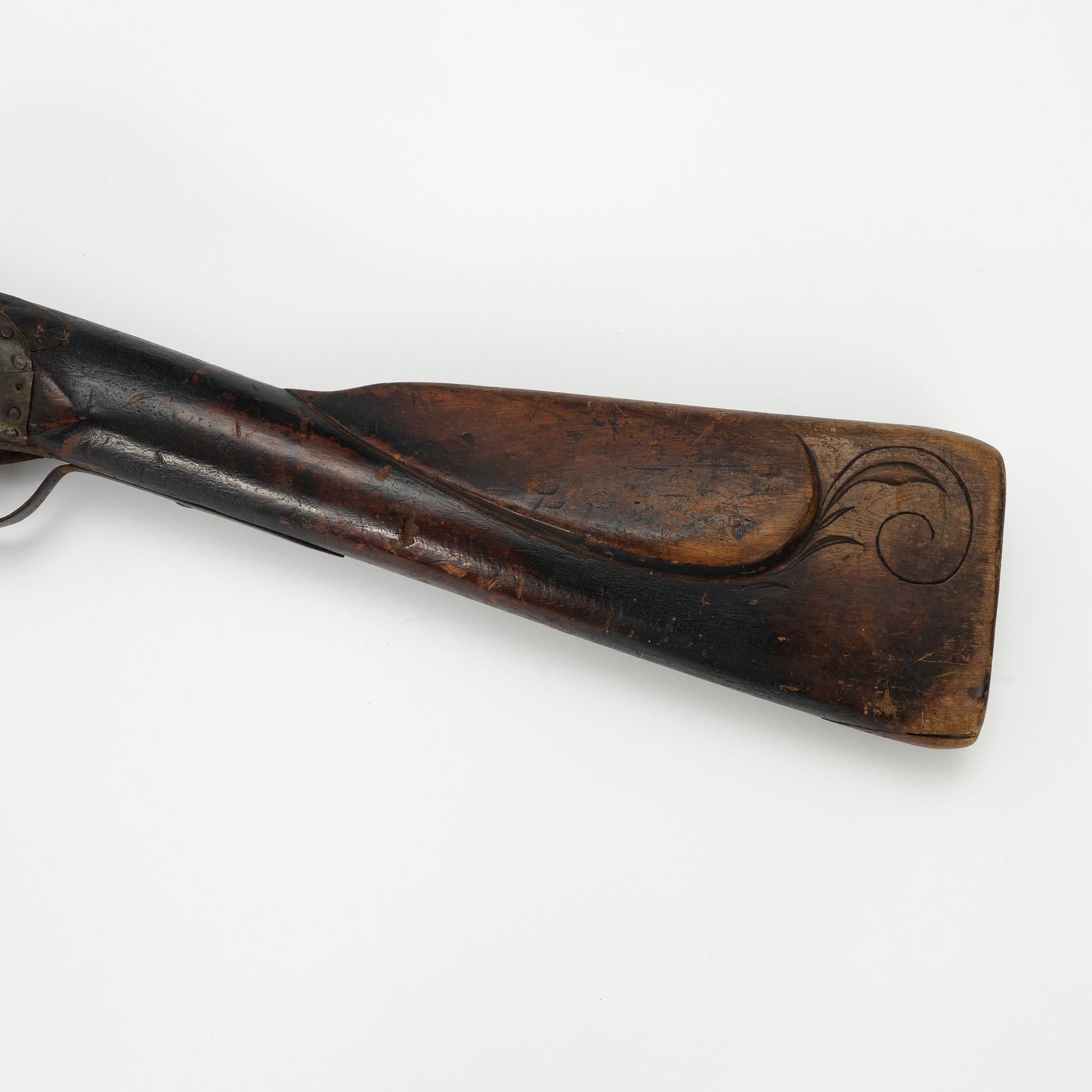 Sälbössa, med slaglås. 1800-tal.