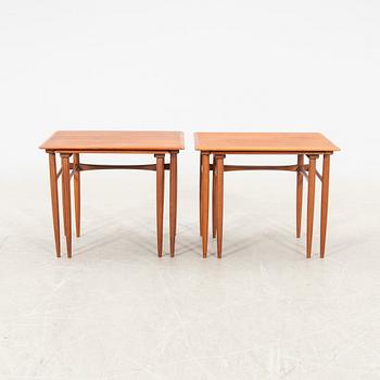 Pair of 1960s Danish nesting tables/side tables.