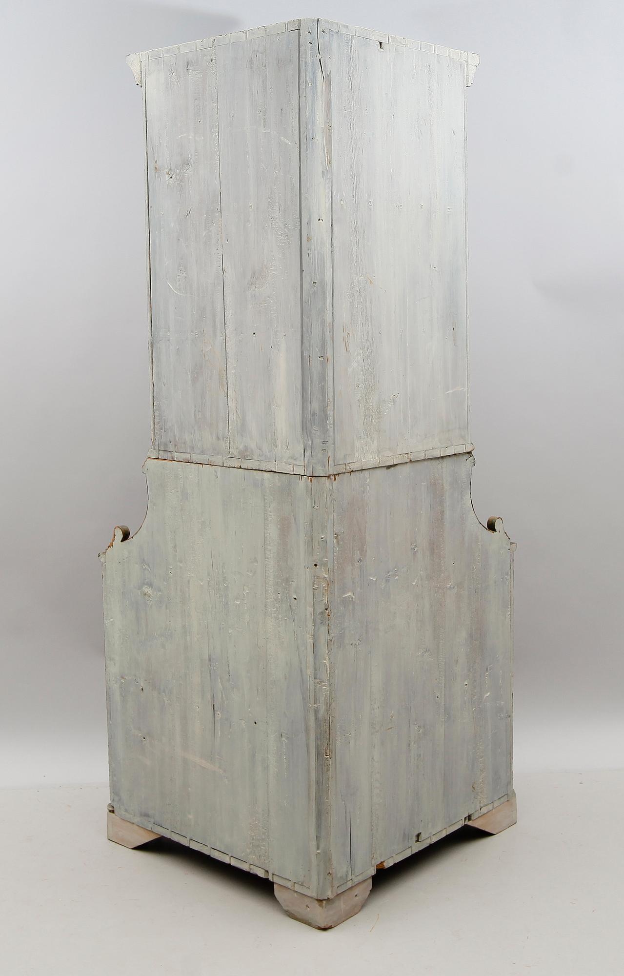 HÖRNSKÅP, 1700-/1800-tal.