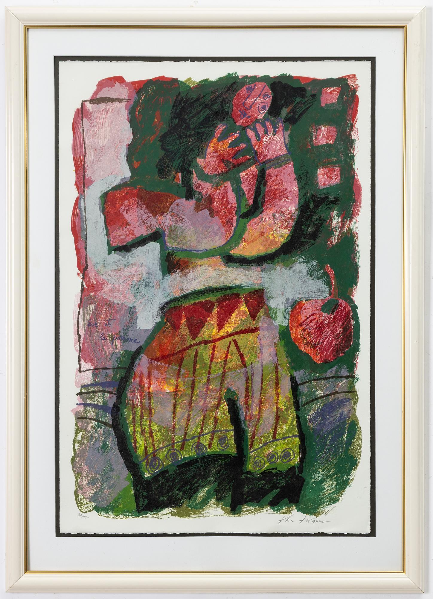 Theo Tobiasse, 'Eve et la pomme'.
