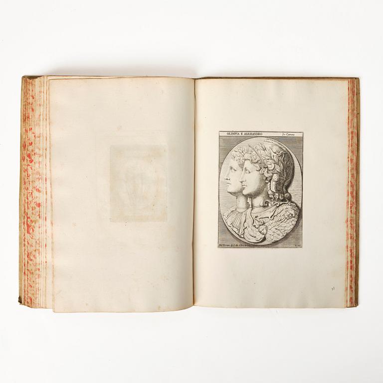 Queen Christina's collections of antique cameos and engraved gemstones, 1747.