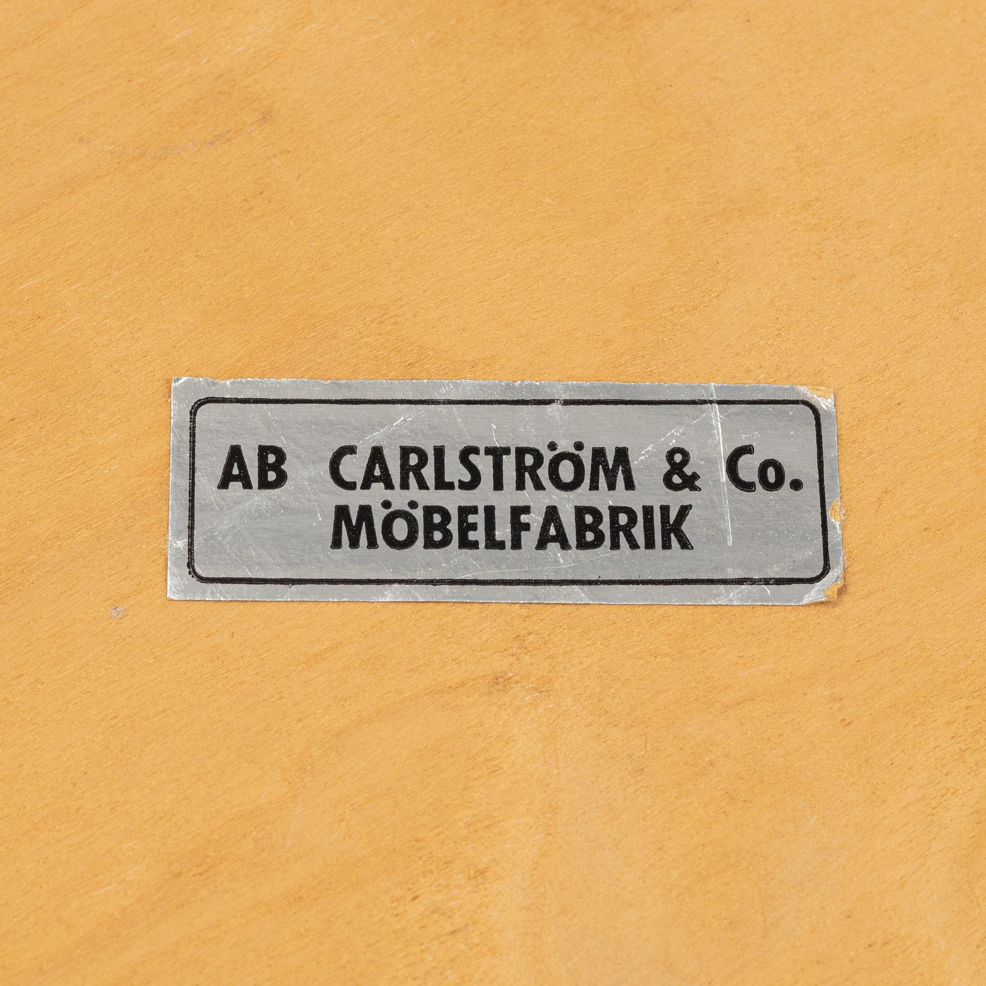A pair of bedside tables, AB Carlström & Co, 1950's/60's.