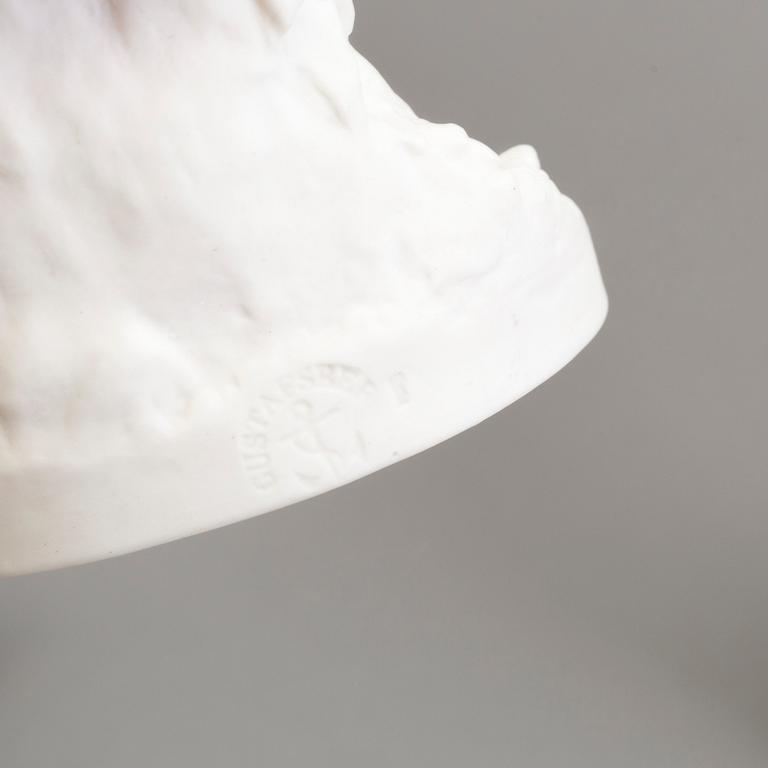 FIVE PARIAN FIGURES, Gustafsberg, ca 1900.