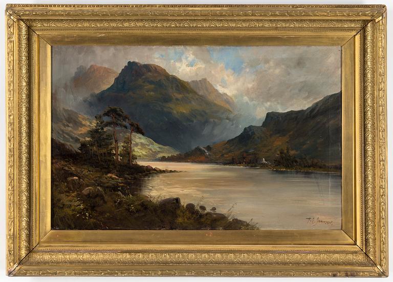 FRANCIS E. JAMIESON, oil on canvas, signed.