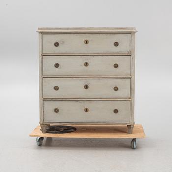 A chest of drawers, 19th Century.