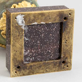 A 19th century onyx urn.