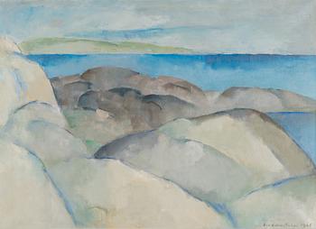 Eva Cederström, Klippor vid havet.