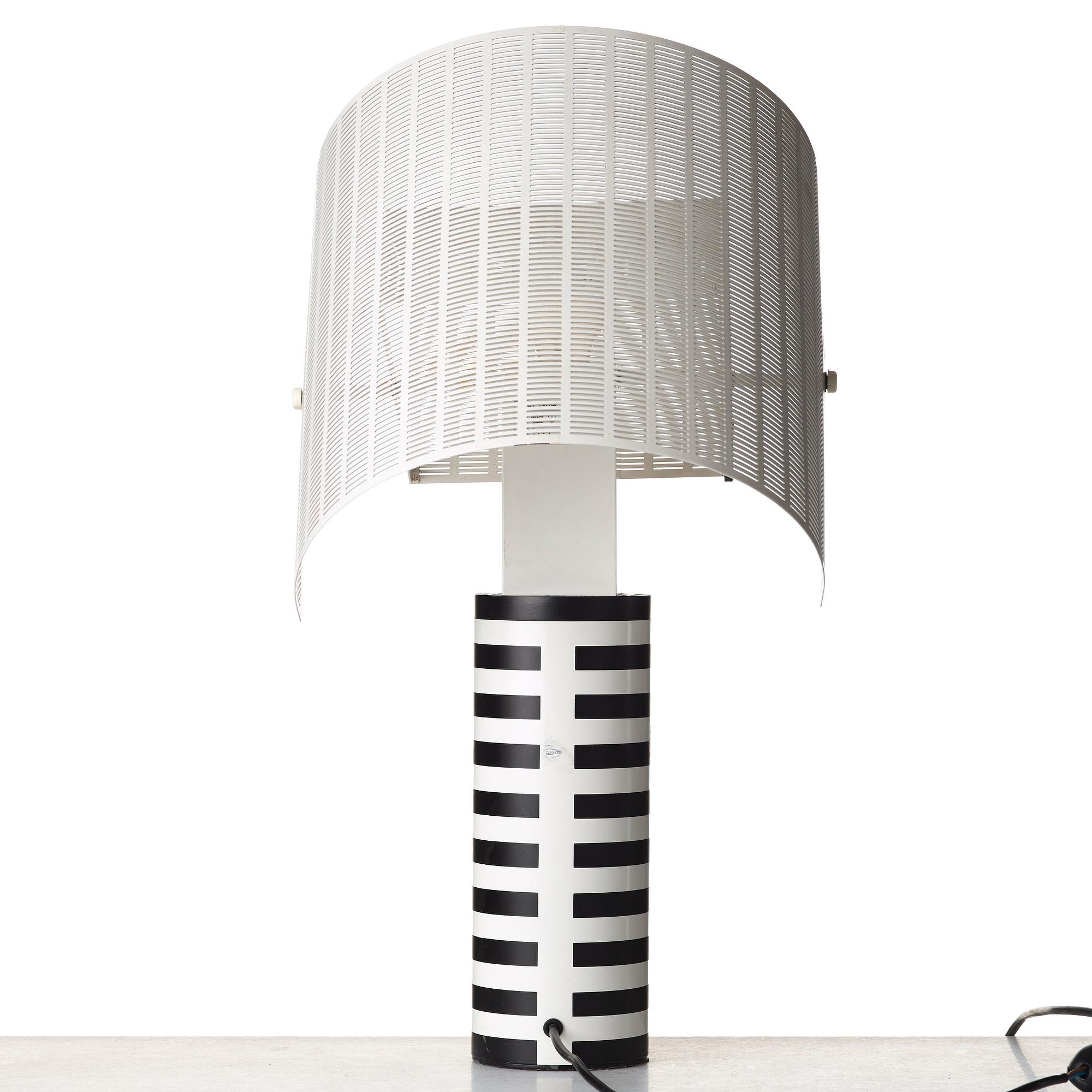 MARIO BOTTA, "Shogun", bordslampa, Artemide, Italien efter 1986.