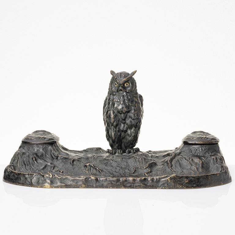 Skrivställ, omkring 1900.