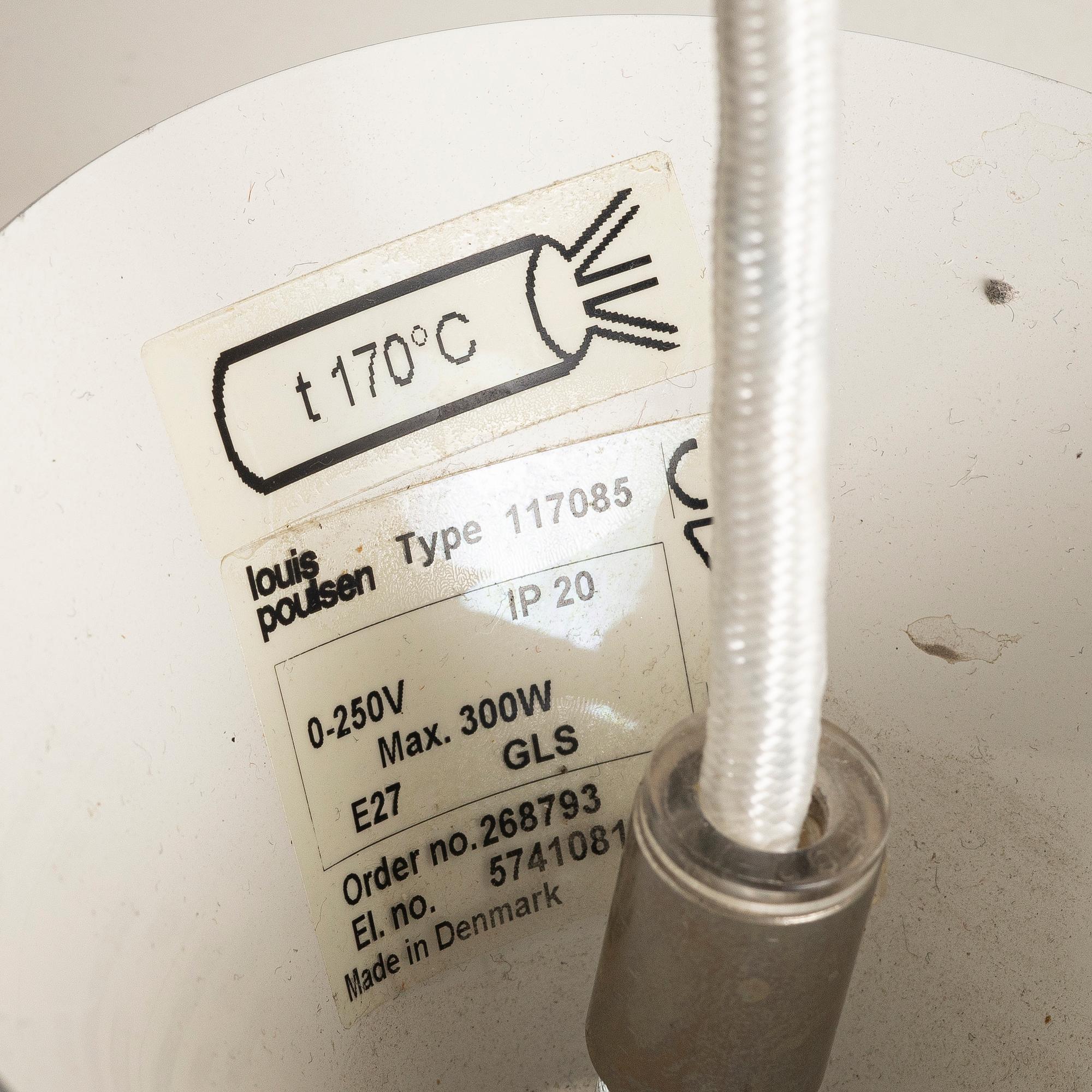 Poul Henningsen, ceiling lamp, "PH Snowball", Louis Poulsen, Denmark.