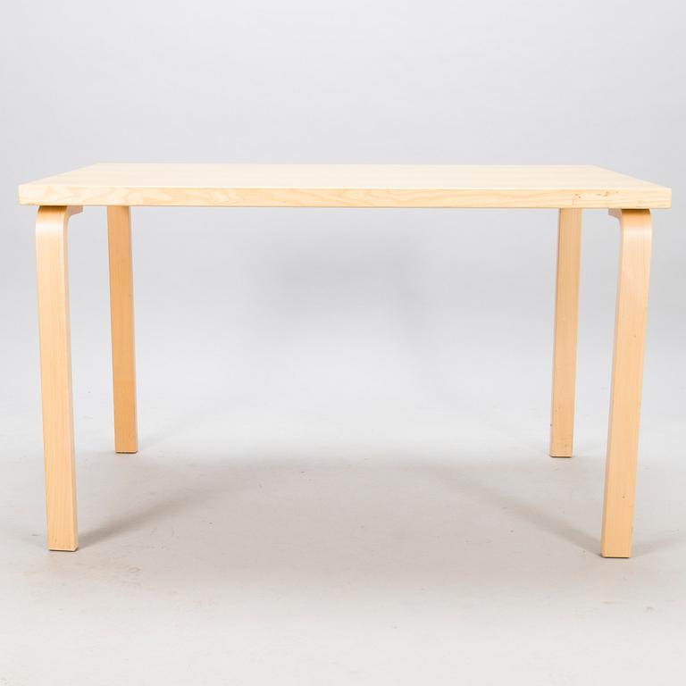 ALVAR AALTO, a 2007 '81B' table for Artek.