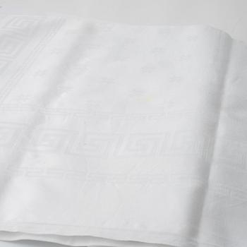 Dukar, 2 st, linnedamast, 1900-tal.