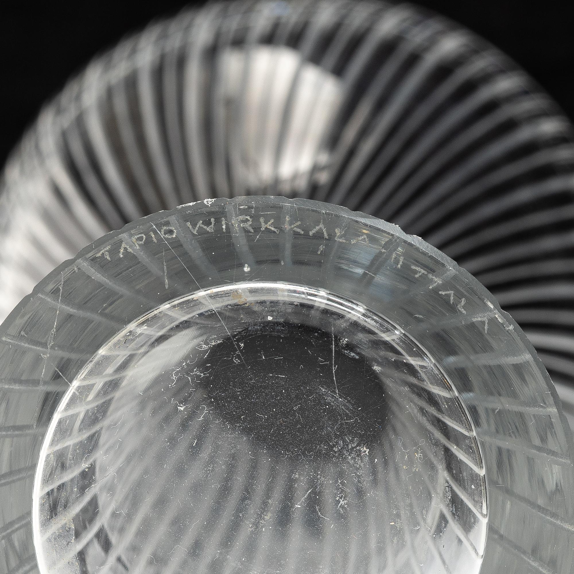 Tapio Wirkkala, a 'Kantarelli' vase, Iittala, Finland.