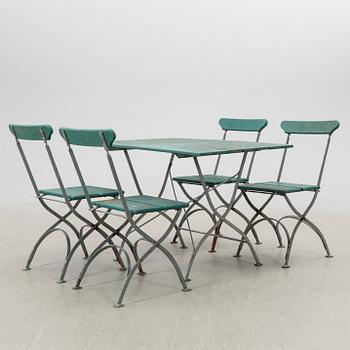 Garden group 5 pcs Grythyttan "Bryggeriserien" second half of the 20th century.