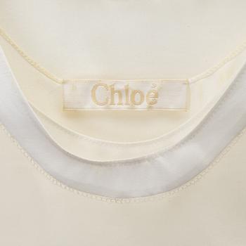 Chloé, a silk top, 34 cm.