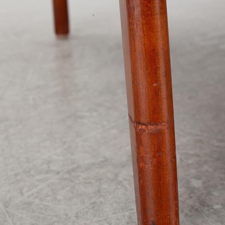 Ole Wanscher, a pair of armchairs, Denmark, second half of the 20th century.