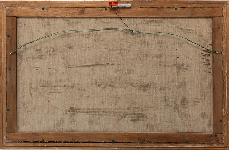 August Hagborg, oljemålning, signerad Paris -82.