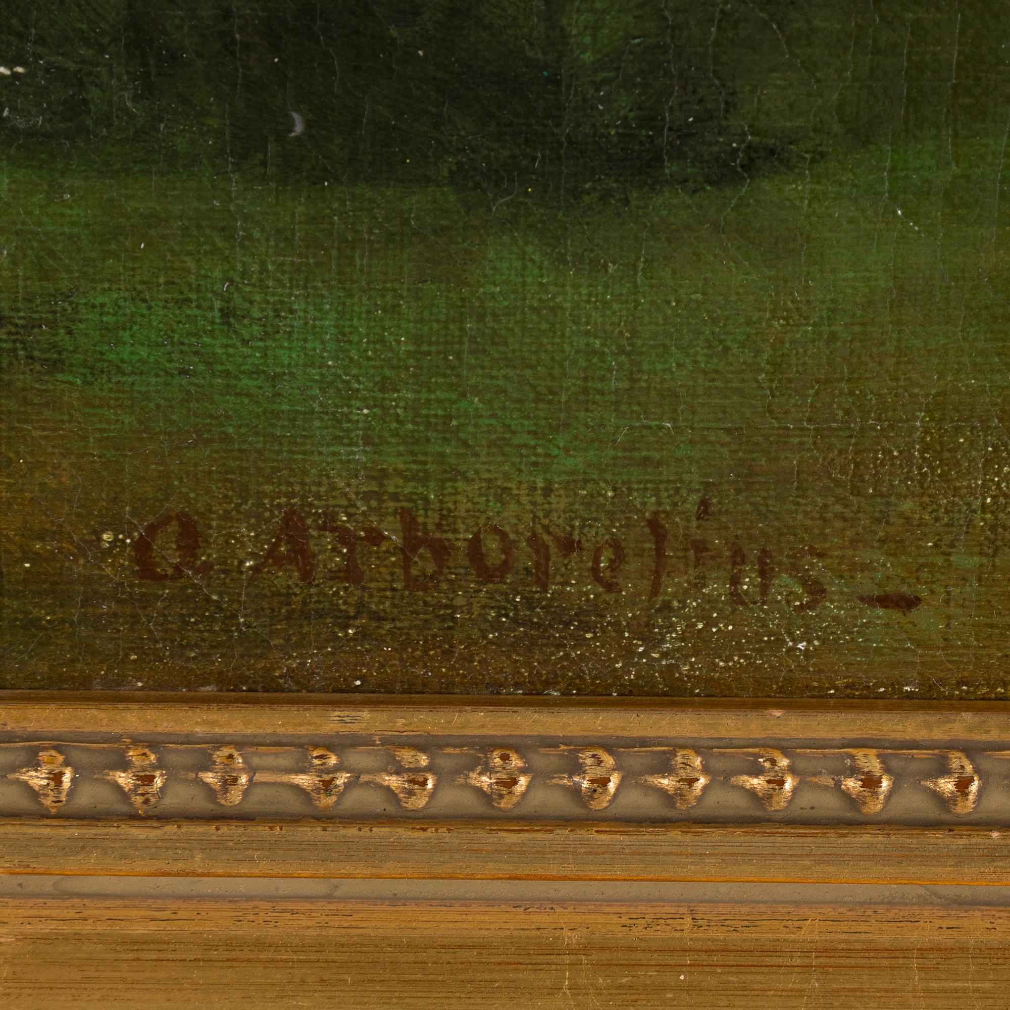 OLOF ARBORELIUS, oil on canvas, signed.